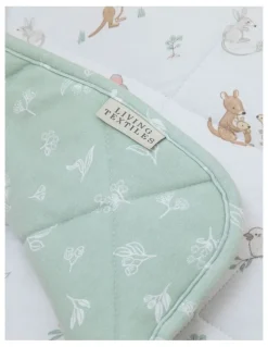 Living Textiles Reversible Quilted Cot Comforter Australiana