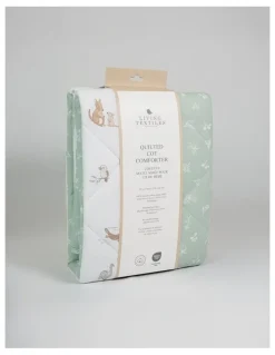 Living Textiles Reversible Quilted Cot Comforter Australiana