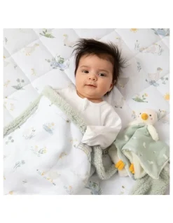 Living Textiles Sherpa Blanket - Goosey Goosey