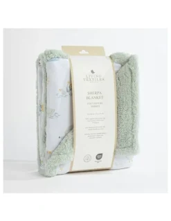 Living Textiles Sherpa Blanket - Goosey Goosey