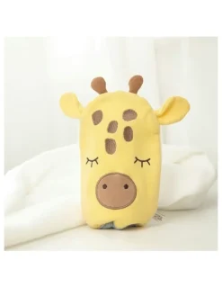 Living Textiles Wild Safari Bath Mitt in Yellow