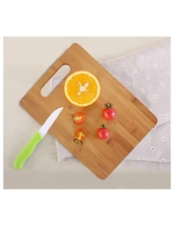 Living Today Bamboo Chopping Board 3 Pack in Brown