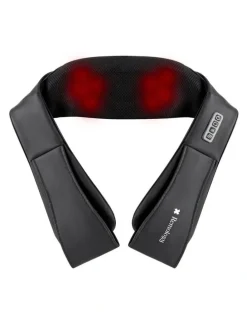 Living Today Heated Shiatsu Neck and Shoulder Massager with Heat Electric Deep Tissue Massager