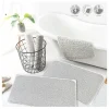 Living Today Non Slip Loofah Shower Mat, Wet Surface and Bathroom Safe Mat in Grey