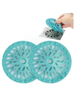 Living Today 2 Pack Drain Cover in Aqua