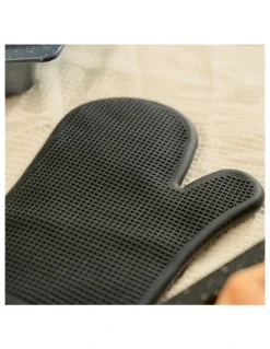 Living Today Silicone Oven Mitt and Pot Holder 4 Piece in Assorted
