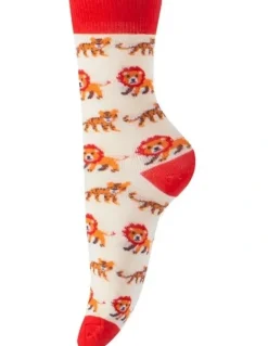 Living Today Socks Gift Boxed 4 Pairs in Multi