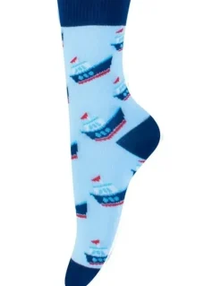 Living Today Socks Gift Boxed 4 Pairs in Multi
