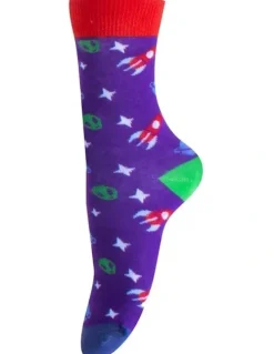 Living Today Socks Gift Boxed 4 Pairs in Multi