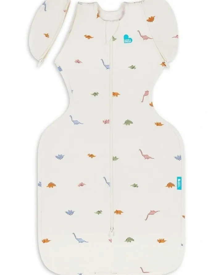 Love To Dream Stretch Cotton Dinosnore Transition Bag 1.0T in Cream