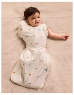 Love To Dream Stretch Cotton Dinosnore Transition Bag 1.0T in Cream
