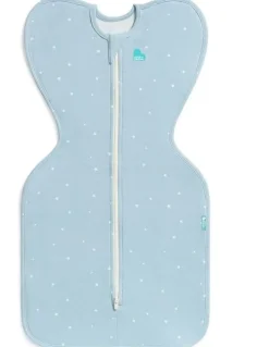 Love To Dream Swaddle Up 1.0T Stretch Cotton Twinkle Powder in Blue