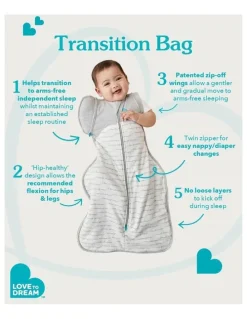 Love To Dream Transition Bag 0.2T Stretch Organic Cotton Starlight