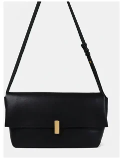 Lustre & Sage Nova Clutch Bag - Black