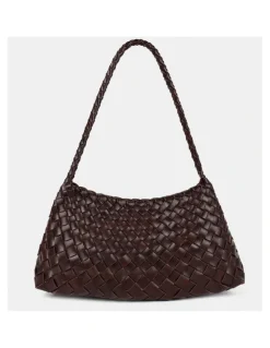 Lustre & Sage Roselle Shoulder Bag - Brown
