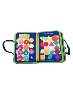 Magic Sensory Busy Board in Blue