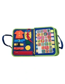 Magic Sensory Busy Board in Blue