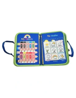 Magic Sensory Busy Board in Blue