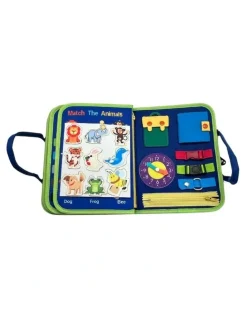 Magic Sensory Busy Board in Blue
