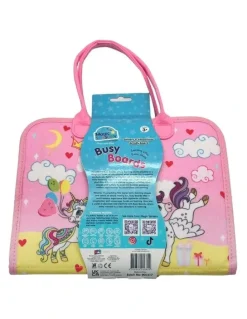 Magic Sensory Busy Board in Pink