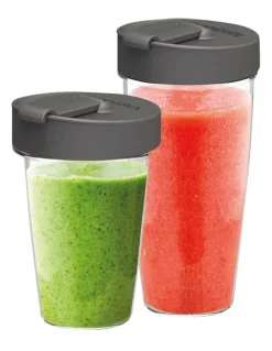 Magimix Blendcups 400ml and 700ml in Clear