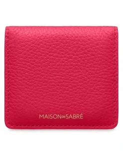 MAISON de SABRÉ The Compact Mirror in Fuchsia Lavender