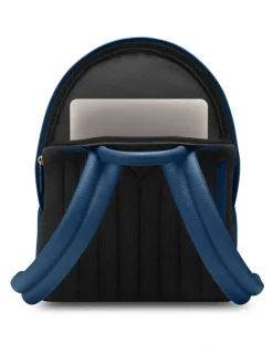 MAISON de SABRÉ The Leather Backpack in Pacific Blue