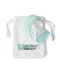 Malarkey Kids Munch Mitt Teething Mitten Mint Green