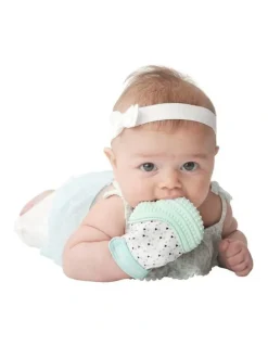 Malarkey Kids Munch Mitt Teething Mitten Mint Green