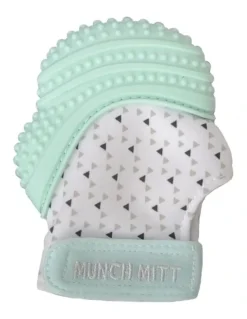 Malarkey Kids Munch Mitt Teething Mitten Mint Green