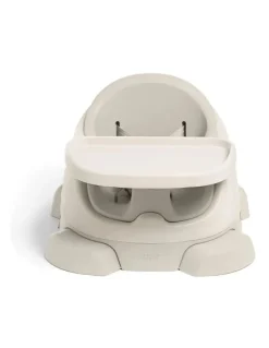 Mamas & Papas Bug 3-in-1 Floor & Booster Seat with Activity Tray in Clay