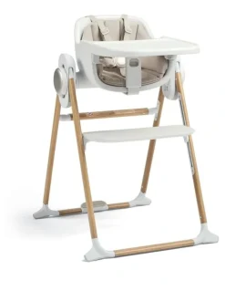 Mamas & Papas Eno Highchair and Cushion Bundle in Beige