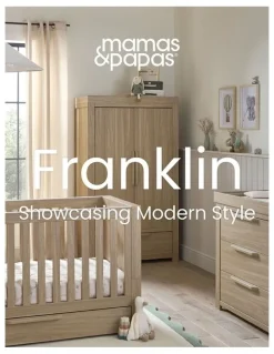 Mamas & Papas Franklin Cotbed in Light Oak