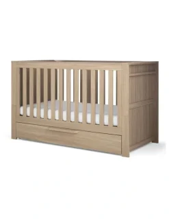 Mamas & Papas Franklin Cotbed in Light Oak
