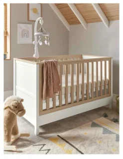 Mamas & Papas Harwell Cotbed in White