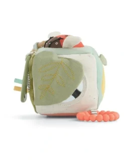 Mamas & Papas Mamas & Papas Babyplay Folding Activity Cube Sensory Baby Toy With Teether 0m