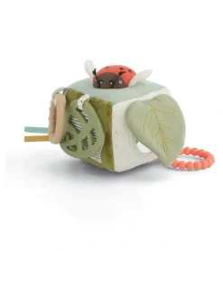 Mamas & Papas Mamas & Papas Babyplay Folding Activity Cube Sensory Baby Toy With Teether 0m