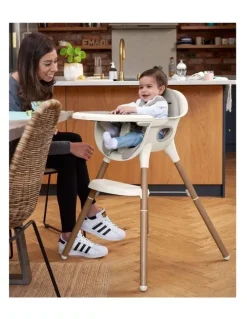 Mamas & Papas Mamas & Papas Juice Highchair Convertible Junior Chair Removable Tray Croissant
