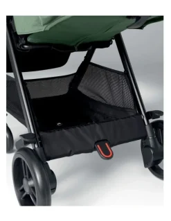 Mamas & Papas Mamas & Papas Libro Stroller Lightweight One-Hand Fold Large Hood Bay Green