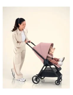 Mamas & Papas Mamas & Papas Libro Stroller Lightweight One-Hand Fold Large Hood Peony