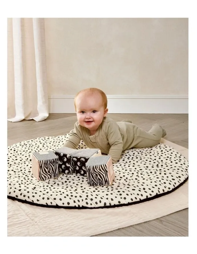 Mamas & Papas Mamas & Papas x Another Fox Folding Cubes Sensory Toy High Contrast 0m