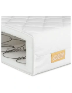 Mamas & Papas 4pc Mamas & Papas Hampden Nursery Cotbed Mattress Sheets Protector Set White