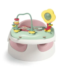 Mamas & Papas 2pc Mamas & Papas Snug Floor Seat With Detachable Activity Tray Set Blossom