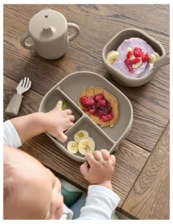 Mamas & Papas Silicon Meal Kit in Truffle