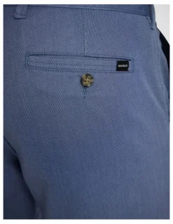 Marcs Brayden Textured Chino Pant in Navy