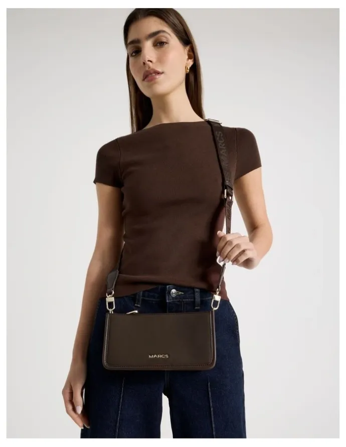 Marcs Lucerne Shoulder Bag in Chocolate