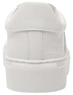 Marcs Trio Leather Sneakers in White