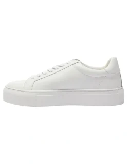 Marcs Trio Leather Sneakers in White