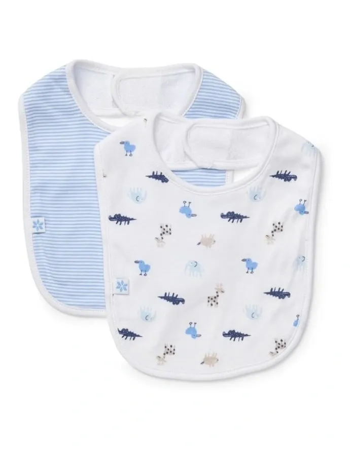 Marquise Bib 2 Pack in Blue