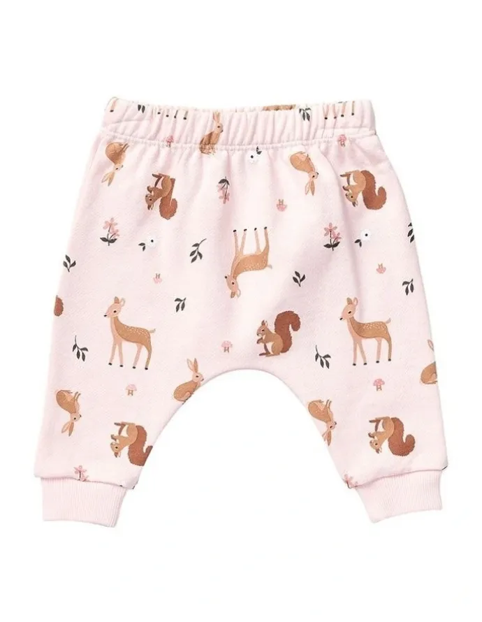 Marquise Frill Top And Fleece Pant Set in Multi